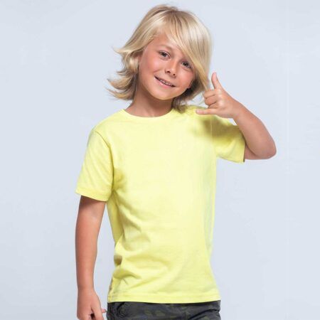 Camiseta infantil de manga corta