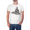 Camiseta básica Mona Lisa DJ color blanco