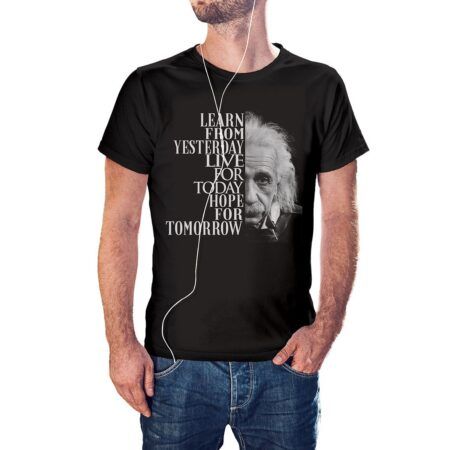 Albert Einstein vive el presente