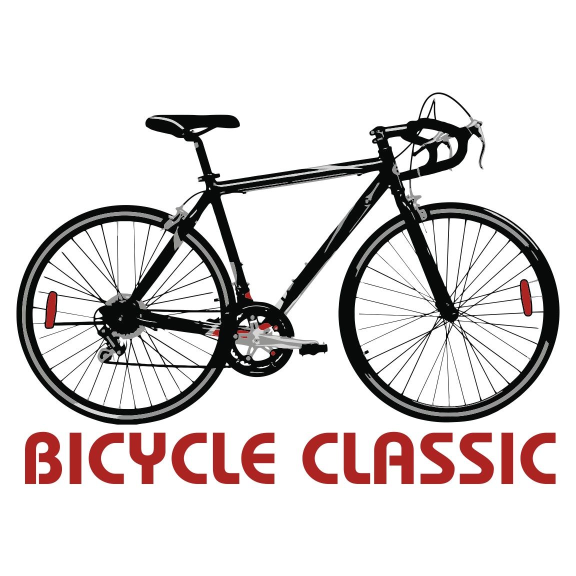 Diseño Camiseta Road Racing Bicycle Classic
