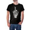 Camiseta Radiografía Mano Dedo Guitarra