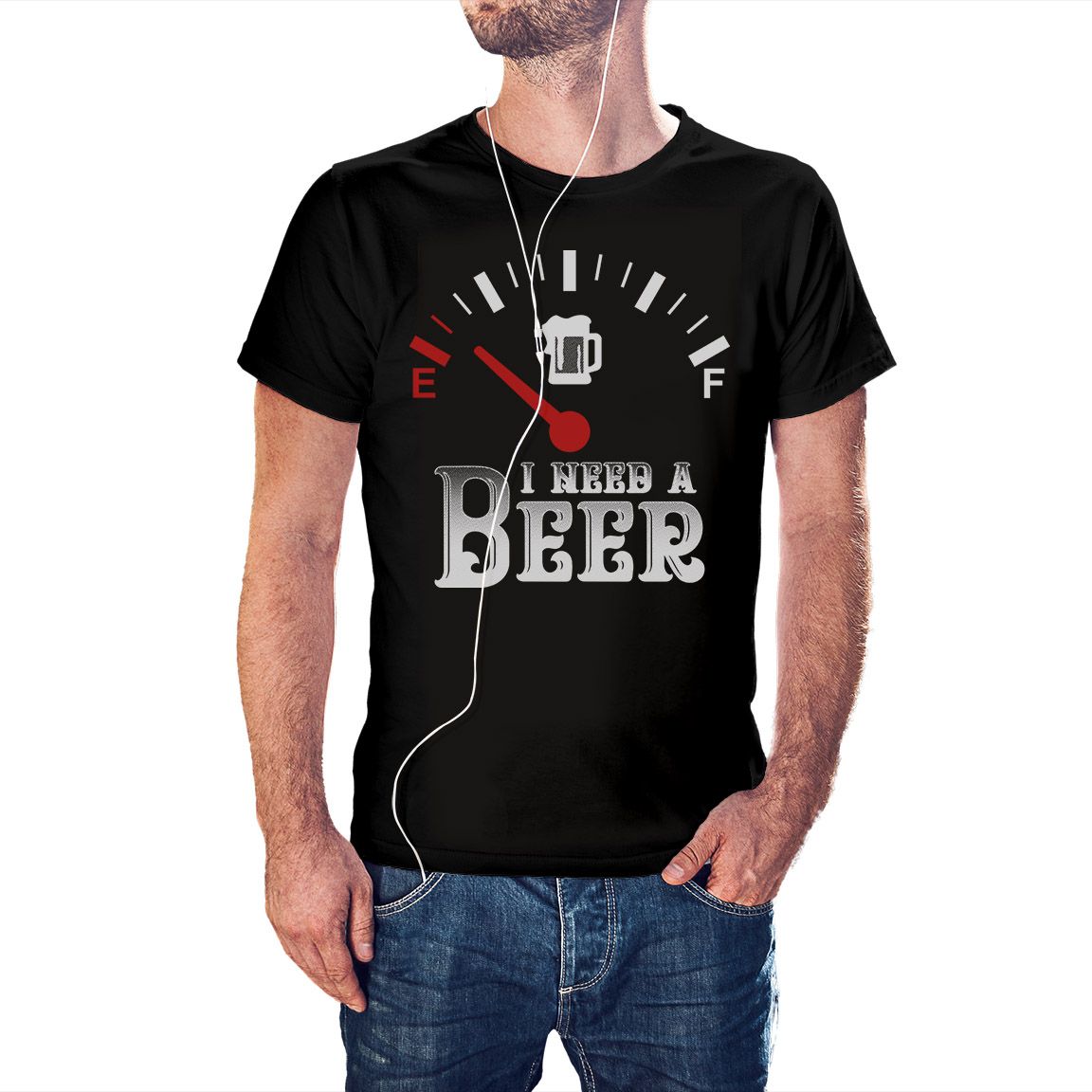 Camiseta Necesito Una Cerveza Camiseta Necesito Una Cerveza