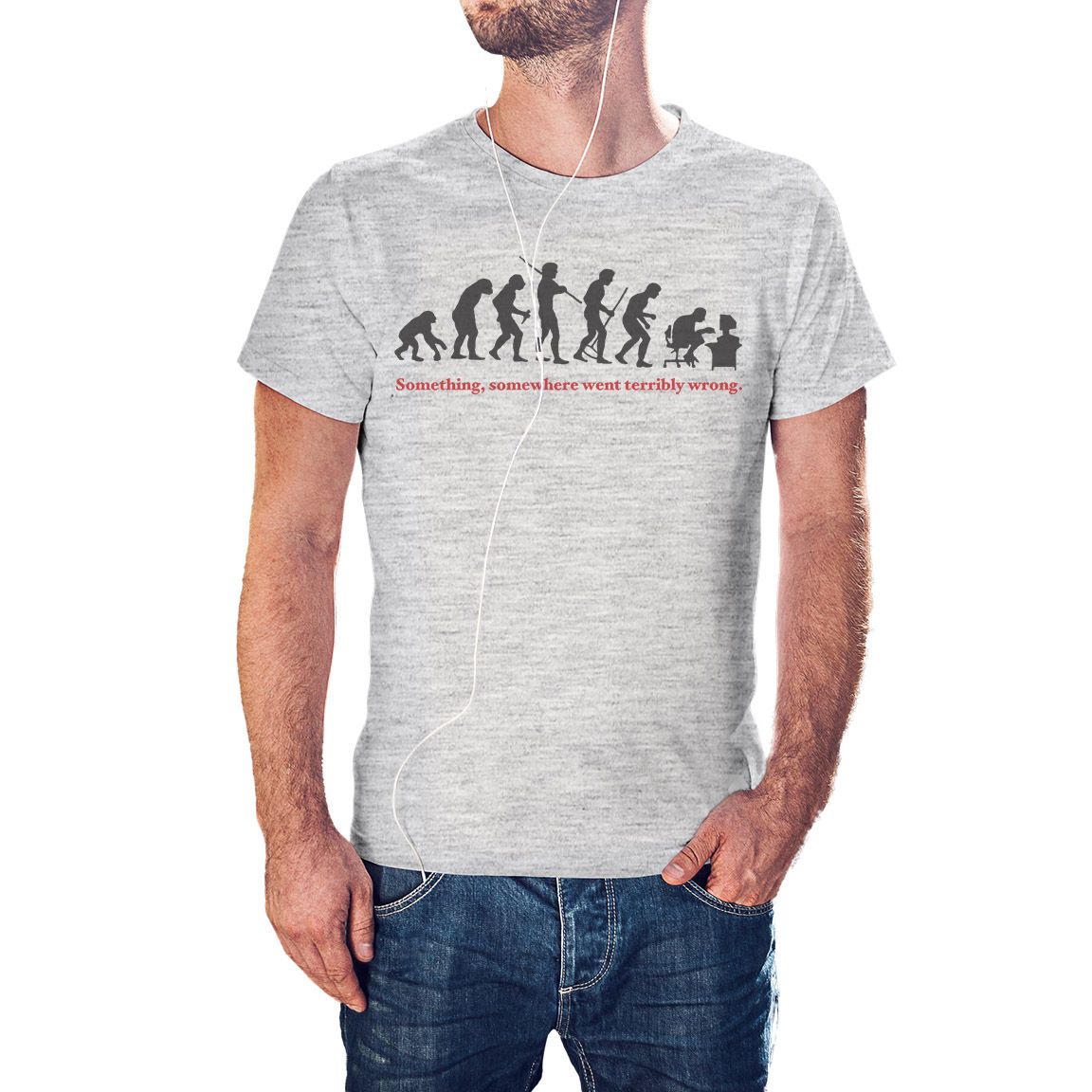 Camiseta Something Somewhere Went Terribly Wrong