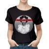 Camiseta unisex Fight Like a Girl color negro - modelo mujer
