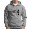 Sudadera capucha Follow Your Dreams Cancelled gris jaspeado