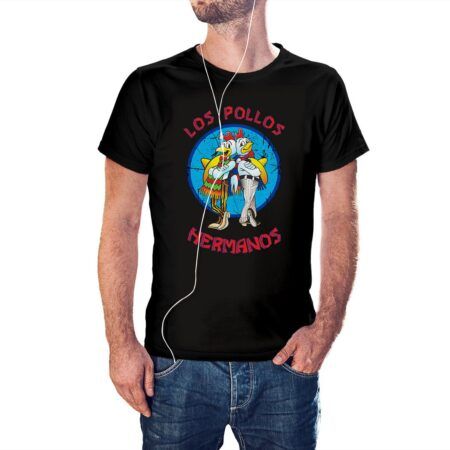 Camiseta Los Pollos Hermanos color negro