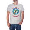Camiseta Los Pollos Hermanos color gris jaspeado Camiseta Los Pollos Hermanos color gris jaspeado