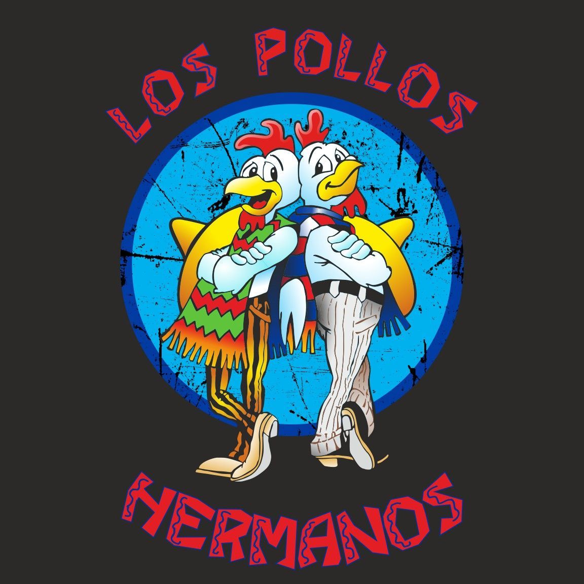 Diseño camiseta Los Pollos Hermanos Diseño Los Pollos Hermanos