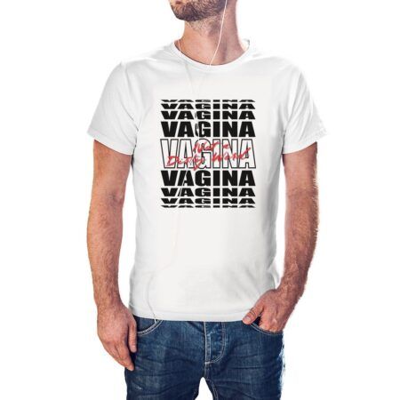 Camiseta blanca Vagina not a Dirty Word