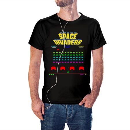 Camiseta Space Invaders Retro