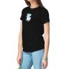 Camiseta negra Venus con serpiente
