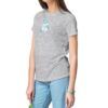 Camiseta gris jaspeado Venus con serpiente