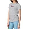 Camiseta gris jaspeado Gothic text "Baby" Camiseta gris jaspeado Gothic text "Baby"