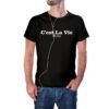 Camiseta negra C'est la vie Par