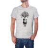 Camiseta gris jaspeado Árbol de Guitarras