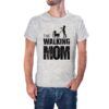Camiseta gris jaepeado The Walking Mom