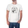 Camiseta blanca Hombre de Vitruvio Batería