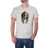 Camiseta gris jaspeado Casco Espartano Lucha