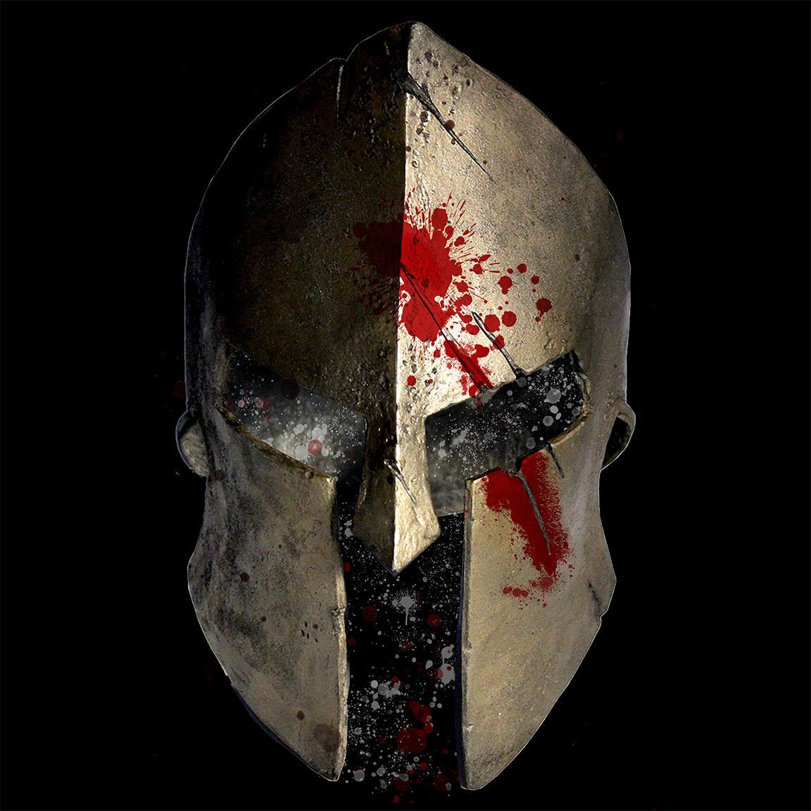 Diseño camiseta Casco Espartano Lucha