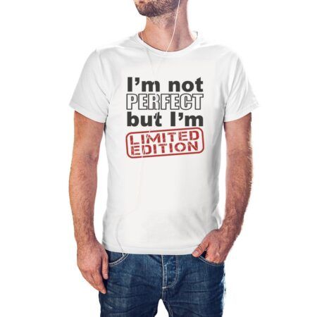 Camiseta blanca I`m Not Perfect