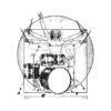 Diseño Hombre de Vitruvio Batería