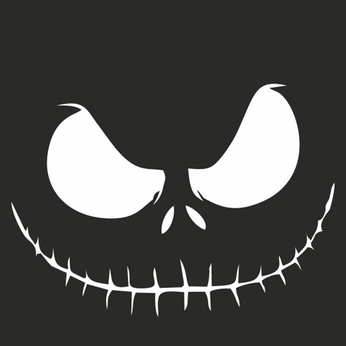 Diseño camiseta Pesadilla Antes De Navidad Sonrisa de Jack