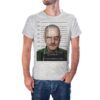 Camiseta Walter White Policial color gris jaspeado
