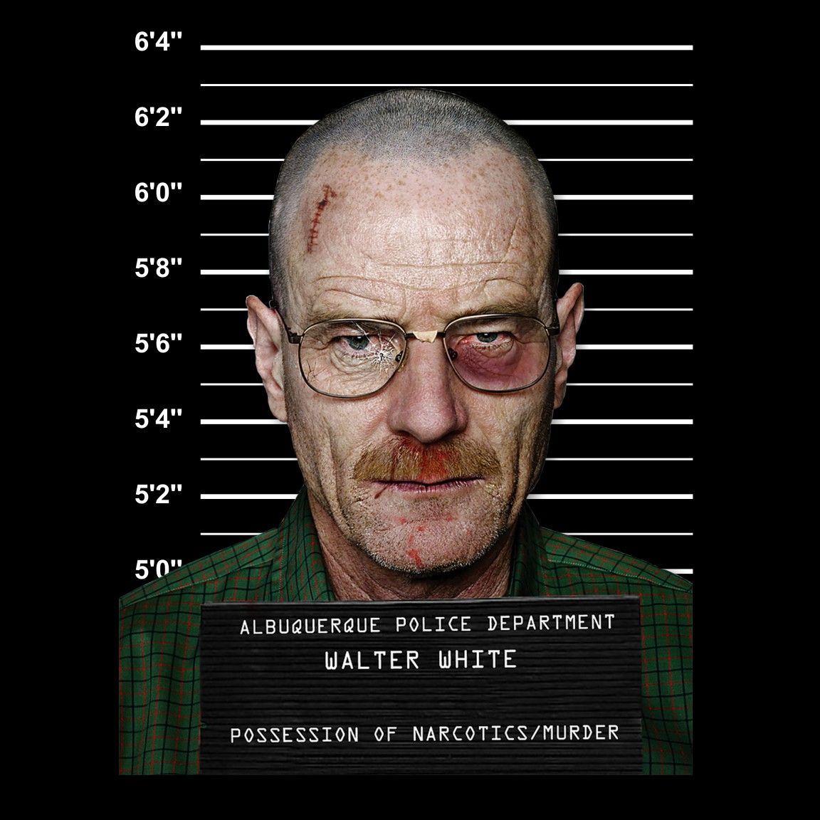 Diseño Walter White Policial