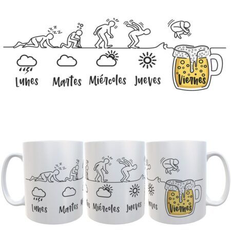 Taza Por Fin Ya Es Viernes
