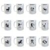 Tazas con los Signos del Zodiaco del Horóscopo