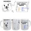Taza Signo del Zodiaco -Horóscopo - ESCORPIO