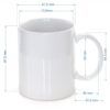 Taza cerámica - Medidas