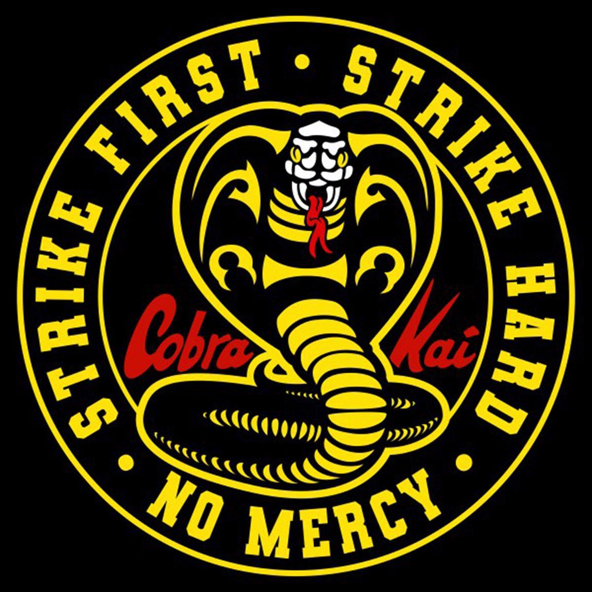 Camiseta Cobra Kai No Mercy diseño