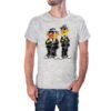 Camiseta unisex Epi y Blas Men In Black color gris jaspeado