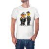 Camiseta unisex Epi y Blas Men In Black color blanco