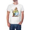 Camiseta Astérix Obélix e Idéfix color blanco