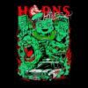 Camiseta Ghostbuster Horns and Hooves diseño