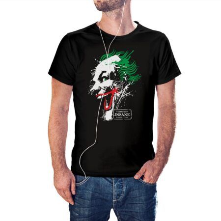 Camiseta Insane Clown color negro