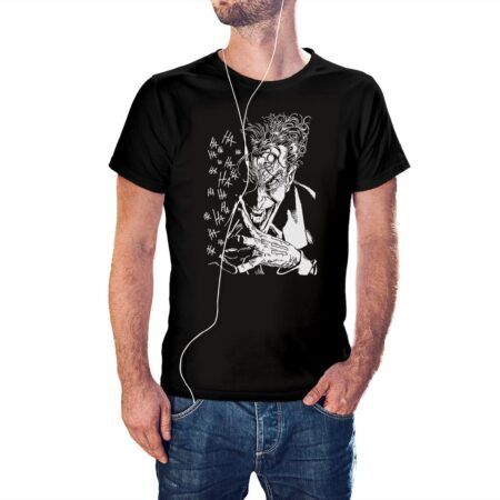 Camiseta Macabre Clown color negro