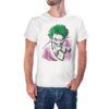 Camiseta Portrait of Evil color blanco