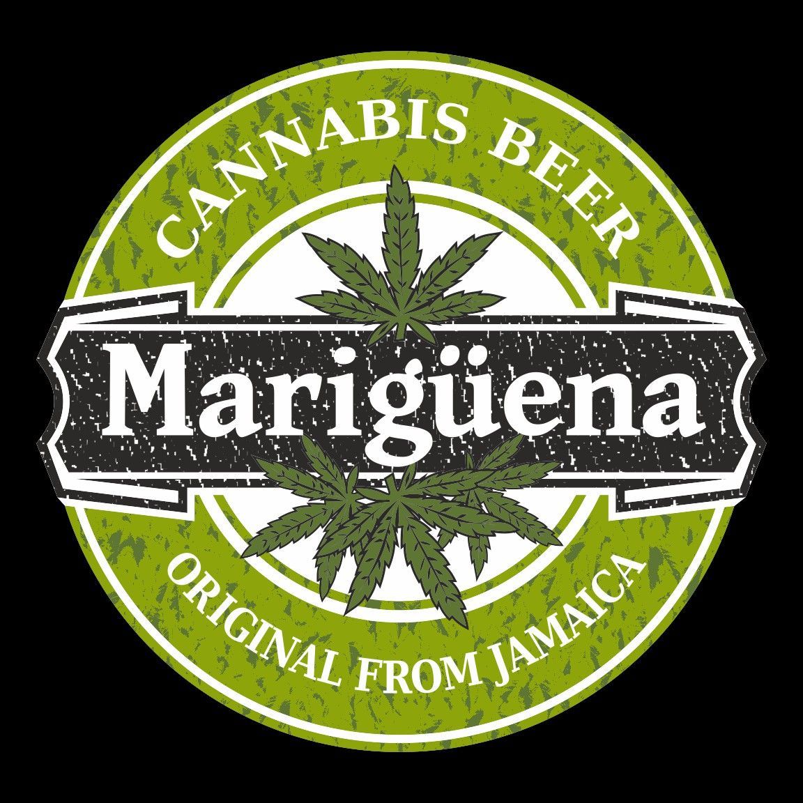 Camiseta Cannabis Beer Marigüena diseño