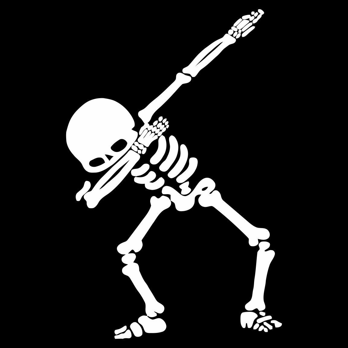 Camiseta Dab Dance Skull diseño