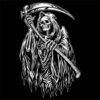 Camiseta Skull Scythe diseño