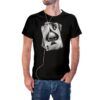 Camiseta Skull Poker Card color negro
