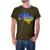 Camiseta Stop War Puin Away color kaki