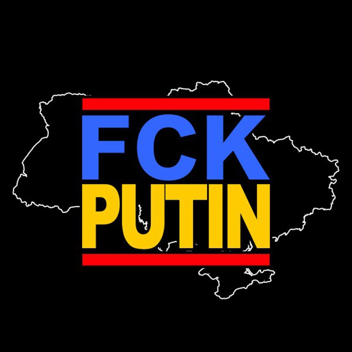 Camiseta FCK PUTIN diseño Camiseta FCK PUTIN diseño