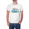 Camiseta Camper Beach Van color blanco