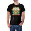 Camiseta VW Hippie Van color negro Camiseta VW Hippie Van color negro