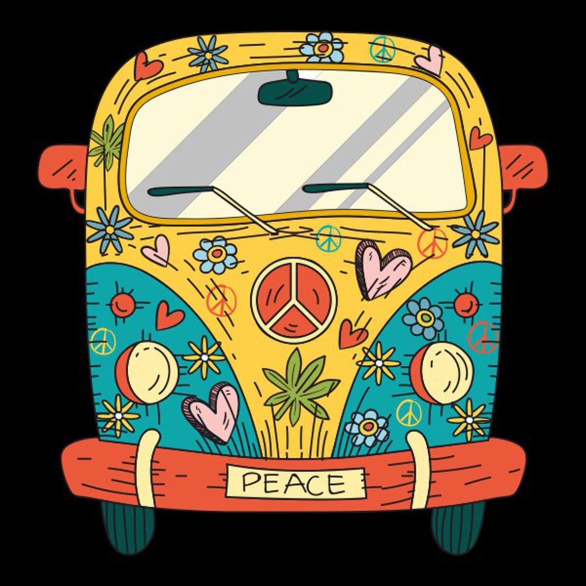 Diseño VW Hippie Van Diseño VW Hippie Van