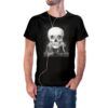 Camiseta El Amor de Pierrot y Columbine color negro